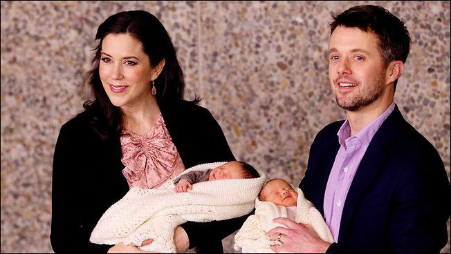 princess mary of denmark twins