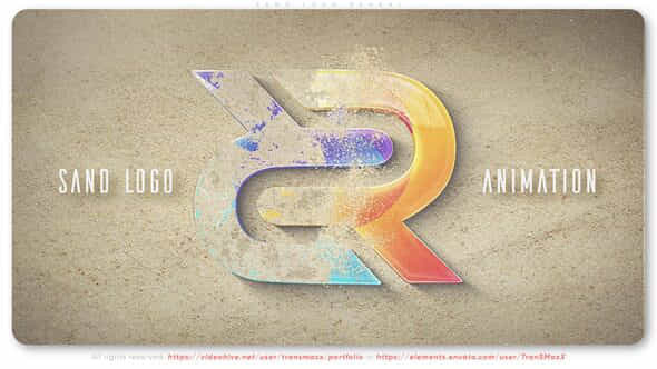 Sand Logo Reveal - VideoHive 43343405
