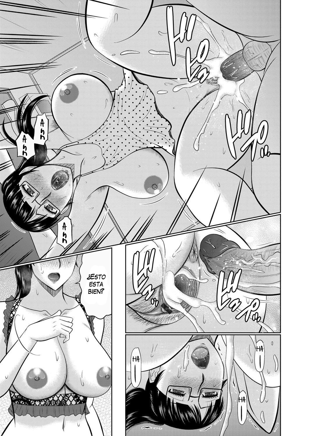 [Hatakeyama Tohya] Oi to Oba no Heya [Spanish] [Varkatzas666] [Decensored]