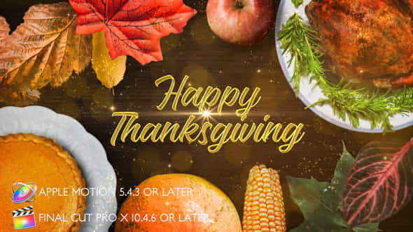 Thanksgiving Wishes - VideoHive 29102614