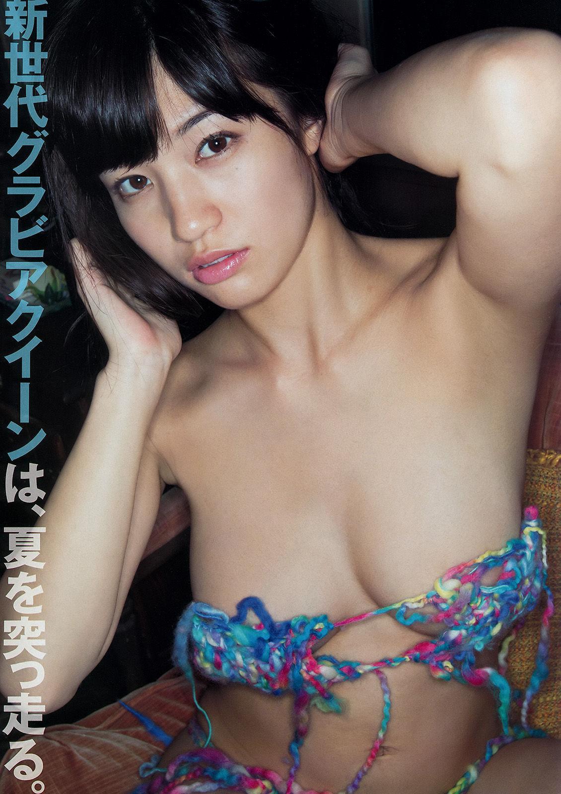 [Young Magazine] 石原さとみ 高崎聖子 2015年No.37-38 写真杂志(9)