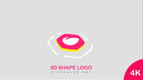 3D Shape Logo - VideoHive 20530598