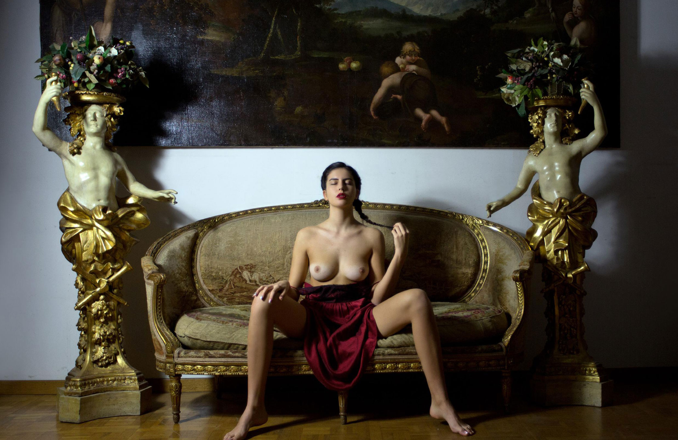 The Muse / Lavinia nude by Roberto Manetta - Volo Magazine february 2018 The Muse / Lavinia nude by Roberto Manetta - Volo Magazine february 2018