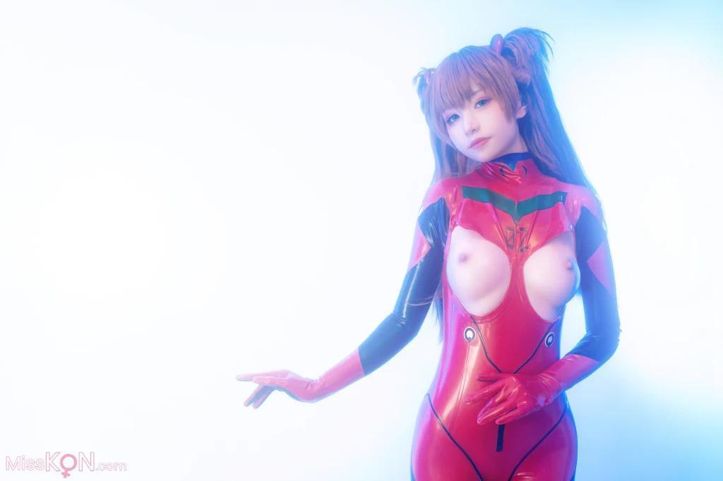Coser@爆机少女喵小吉 (Nekokoyoshi): 明日香 人类补奸计划 (80 photos )(29)