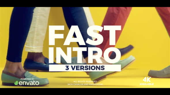 Fast Intro - VideoHive 21327259