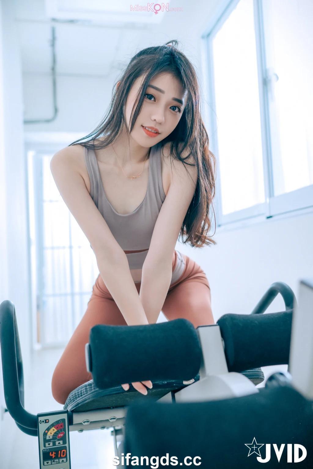 [JVID] 妍妍 Angel:【禁忌瑜珈課程】 瑜珈教練的秘密 裸體私人課程 (224 photos )(103)