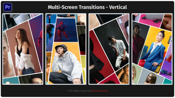 Multi Screen Transitions Vertical - VideoHive 57786173