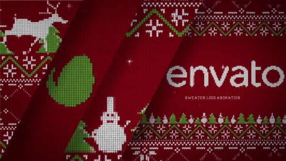 Christmas Sweater Logo - VideoHive 20962947