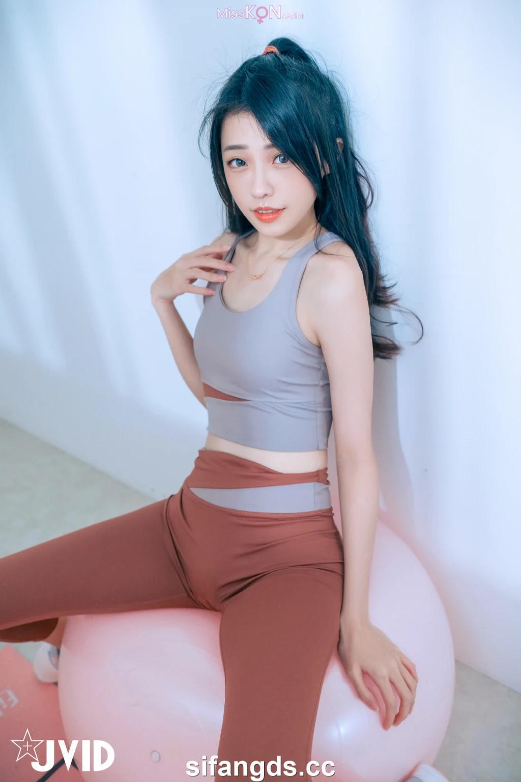 [JVID] 妍妍 Angel:【禁忌瑜珈課程】 瑜珈教練的秘密 裸體私人課程 (224 photos )(133)