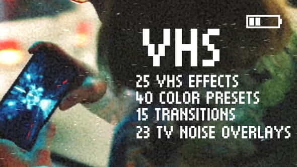VHS Effects Pack for Premiere - VideoHive 25689646