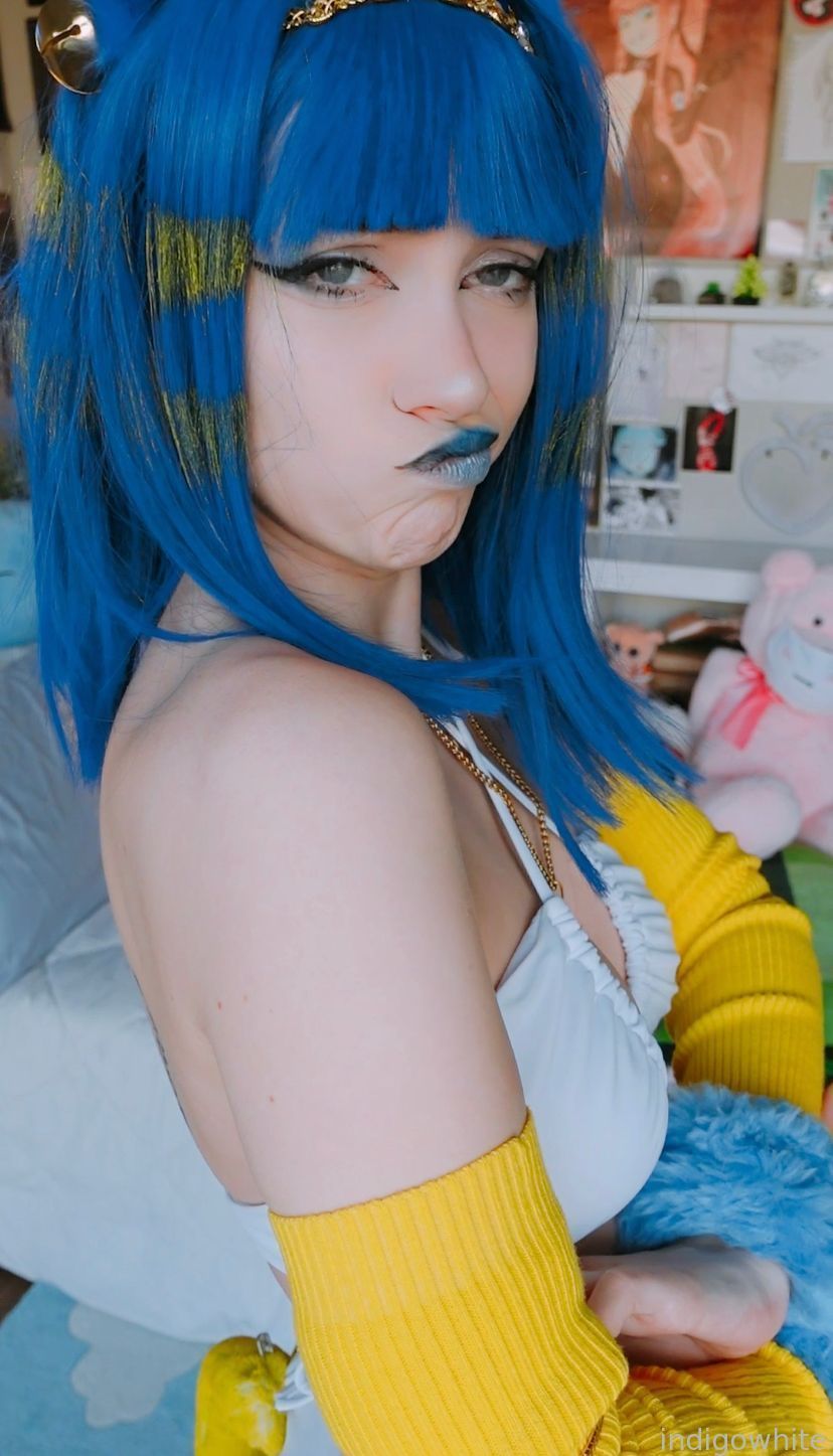 Indigo White - Ankha