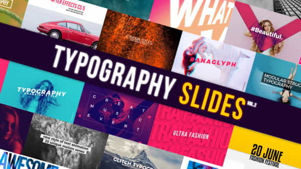 Typography Slides | Corporate - VideoHive 21080766