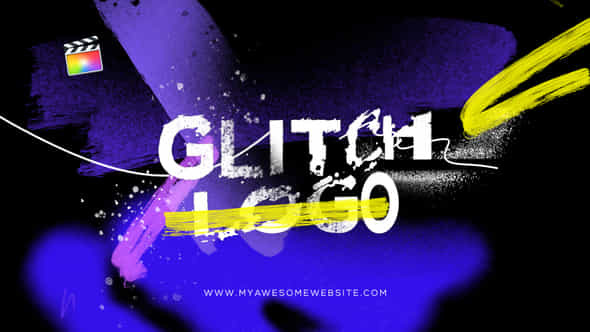 Glitch Logo Intro - VideoHive 29507424