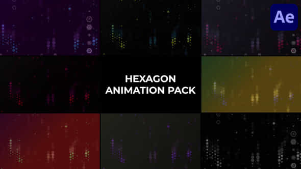 Hexagon Animation Pack - VideoHive 46885275