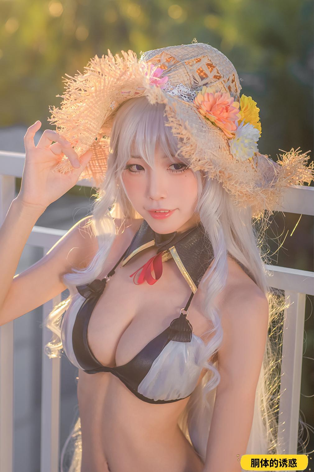 Aqua 水淼 - Algérie Swimsuit (Azur Lane) 32P-40M