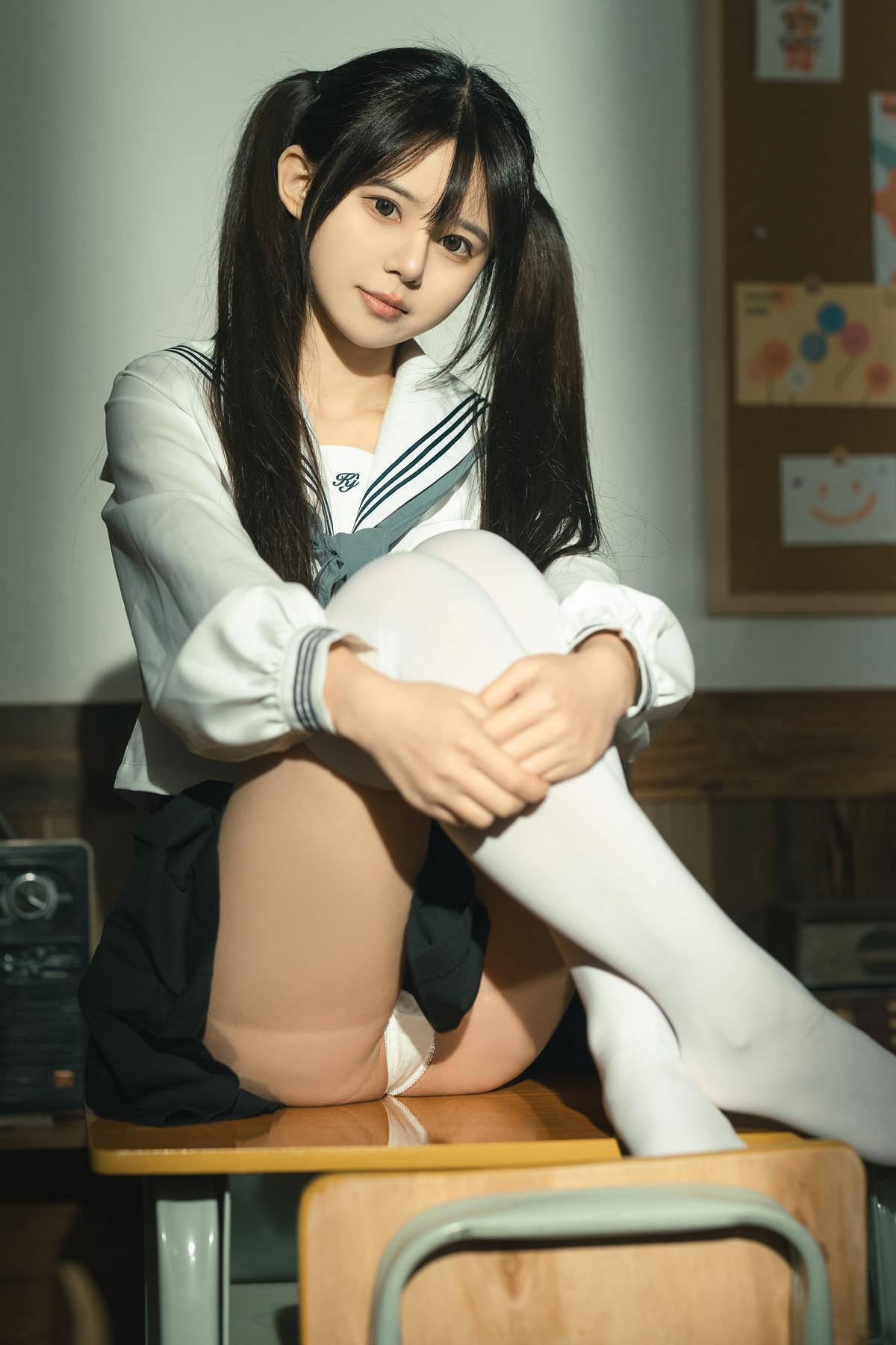 Cosplay Rua阮阮 授课中 In Class(24)