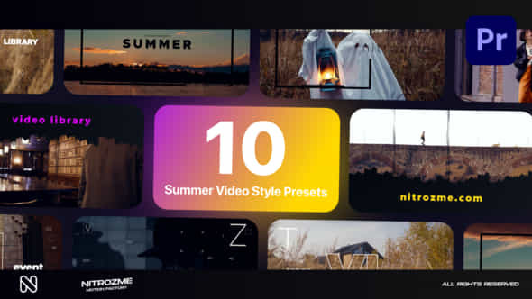 Summer Typography - VideoHive 44906389