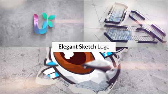 Elegant Sketch Logo Reveal - VideoHive 28728976