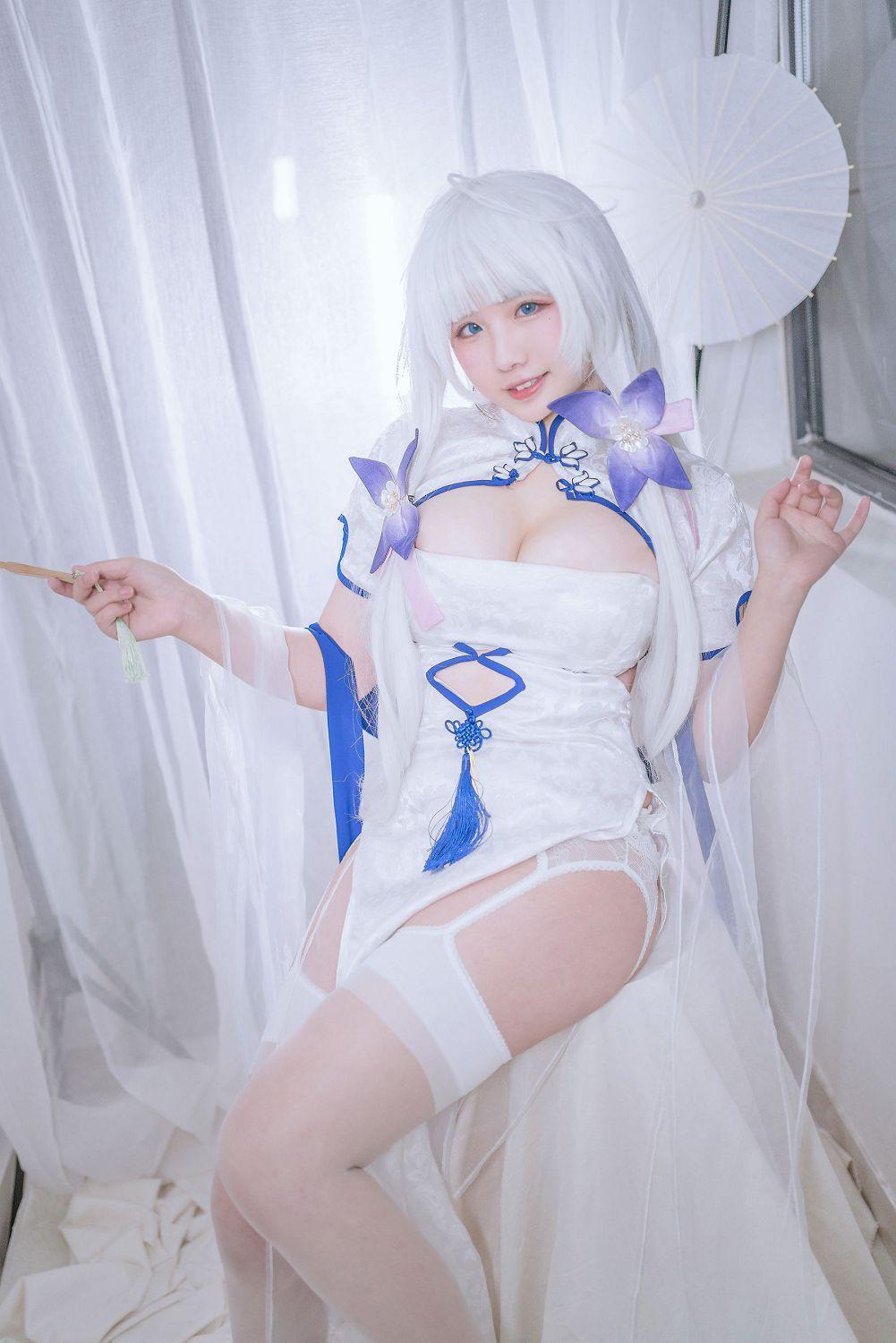 [福利女神cosplay] 阿半今天很开心 - 光辉旗袍 妩媚套图(10)