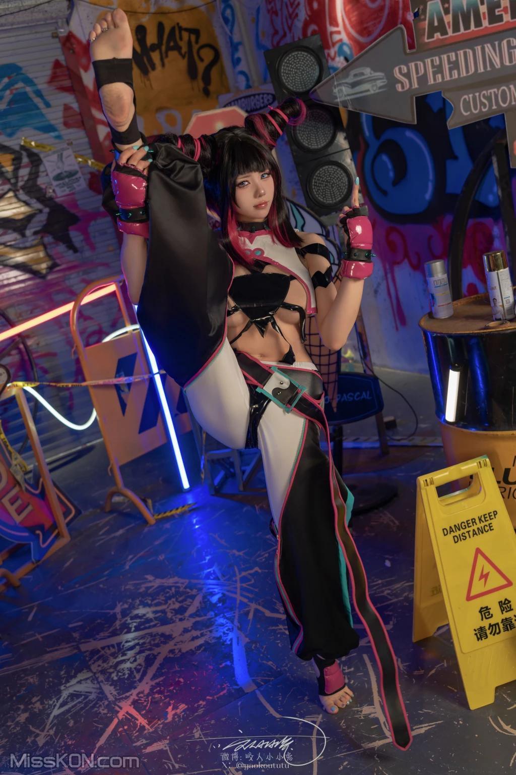 Coser@黏黏团子兔: 街霸 韩蛛俐 (81 photos )(24)