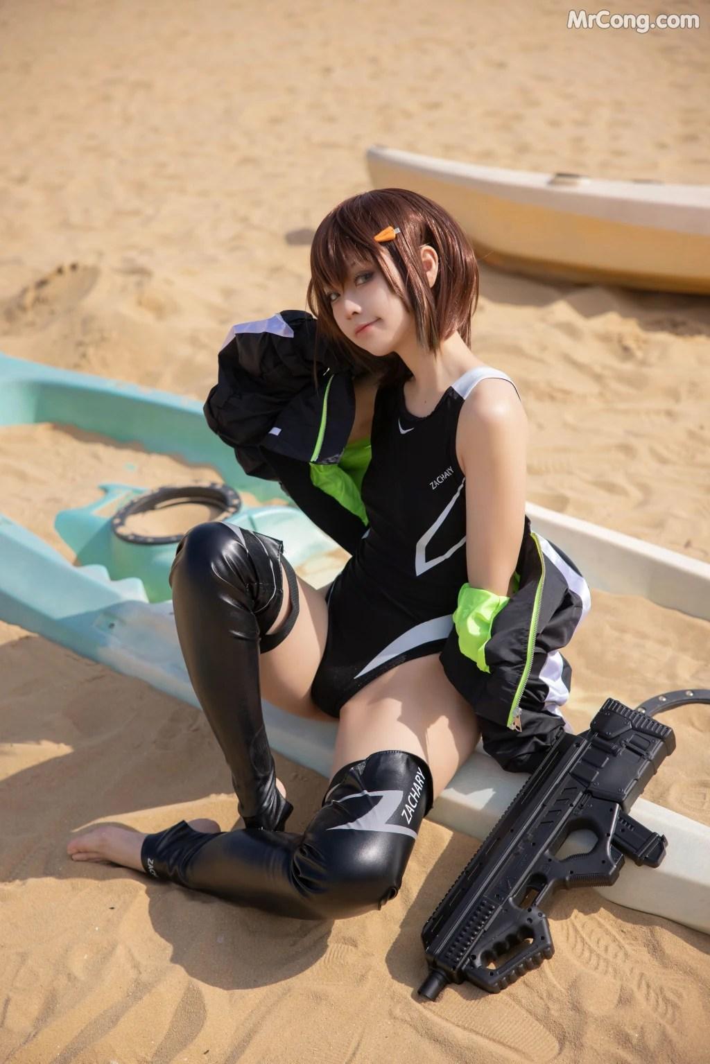 Coser@G44不会受伤 Vol.089: 水泳部的部長 (57 photos)(6)