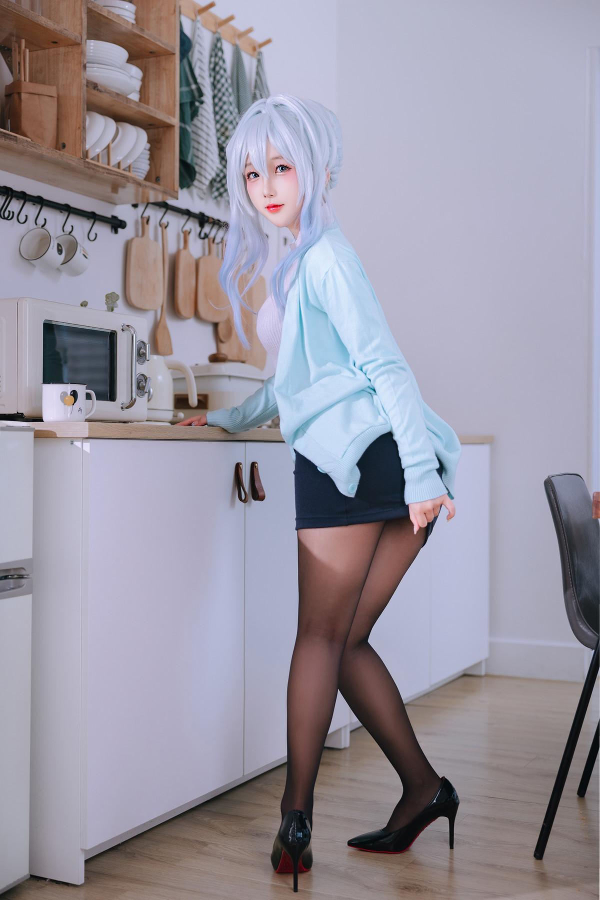 Cosplay Rinaijiao日奈娇 未亡人雪女 Set.03(2)