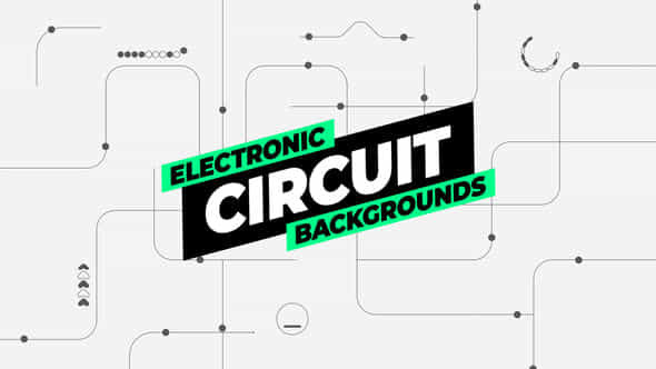 Electronic Circuit Backgrounds - VideoHive 51813531