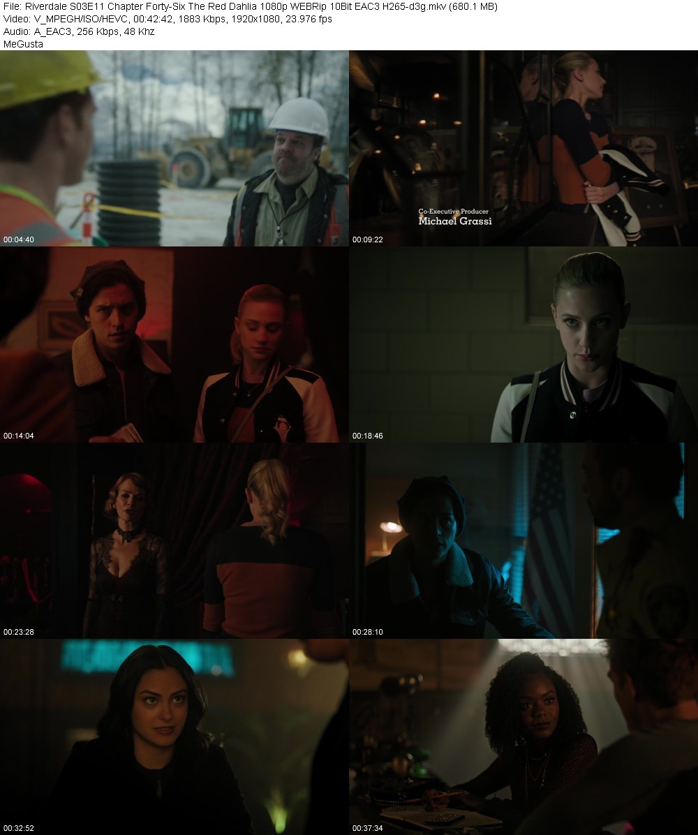 Riverdale S03E11 Chapter Forty-Six The Red Dahlia 1080p WEBRip 10Bit EAC3 H265-d3g