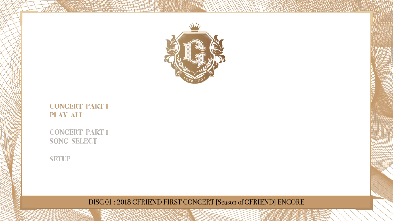 BLU-RAY - 2018 GFRIEND FIRST CONCERT [Season of GFRIEND] ENCORE