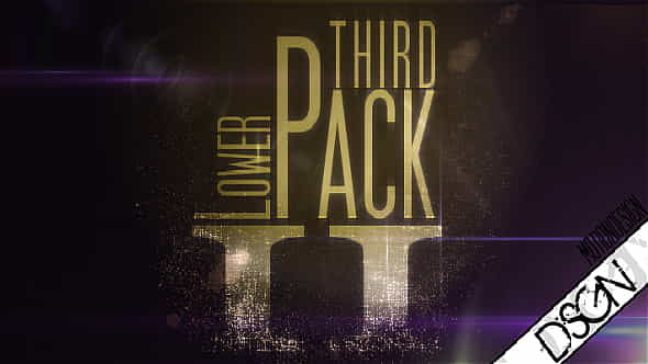 Lower Third Pack Vol.2 FullHD - VideoHive 108076