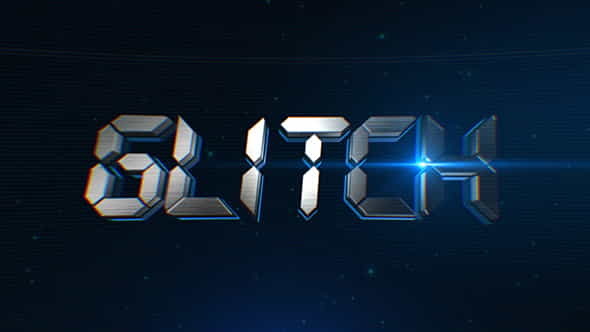 Glitch Logo Reveal - VideoHive 14137544
