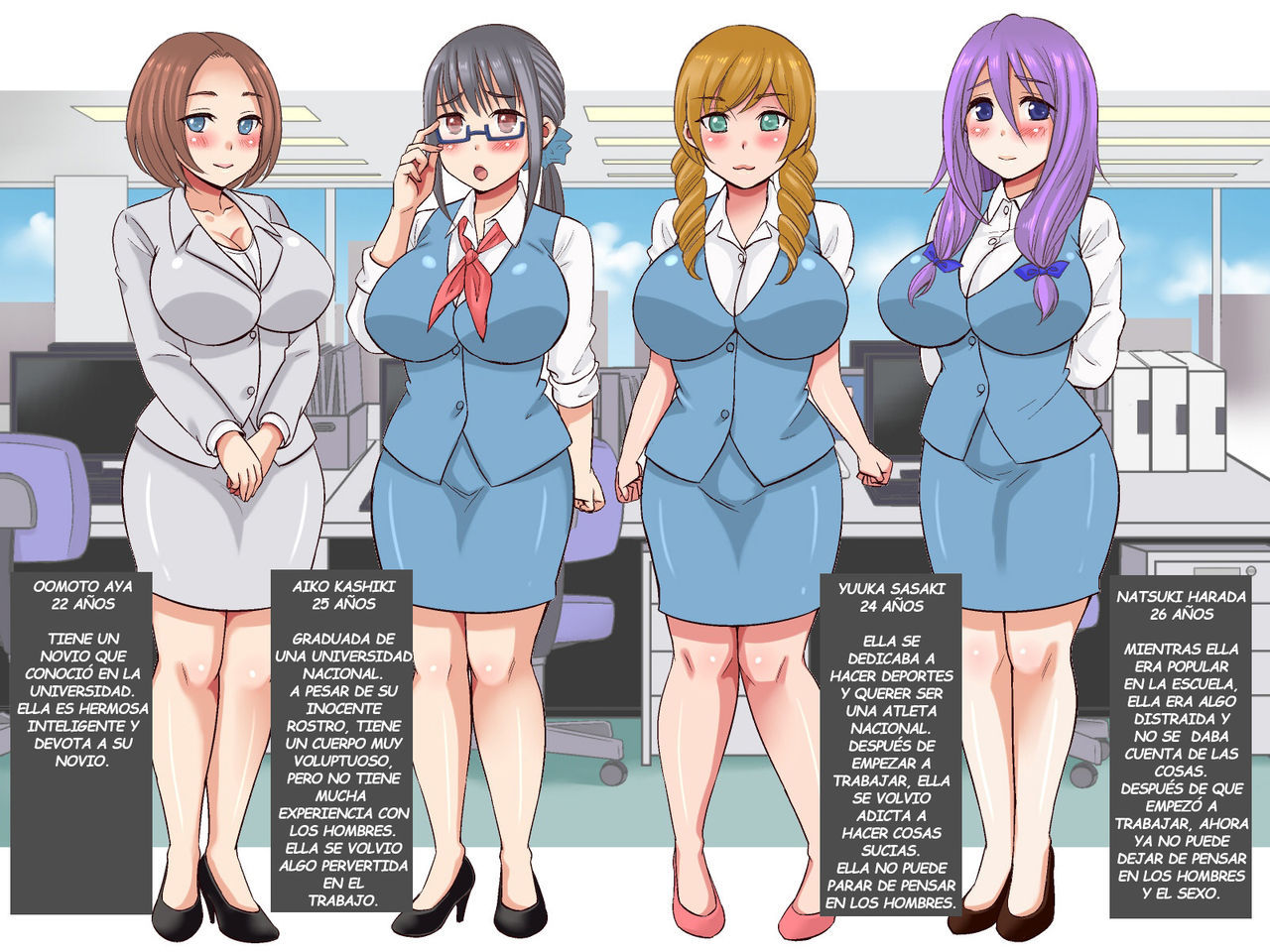 [Sakura no Hanabira] Sekuhara OK Gaisha Soushuuhen [Spanish]