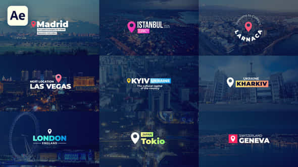 Location Titles - VideoHive 57057005