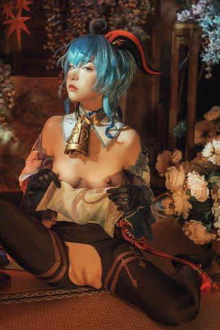 爆机少女喵小吉 Nekokoyoshi - NO.022 原神-甘雨