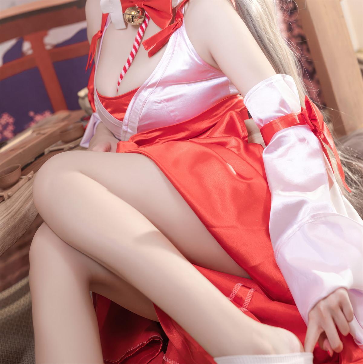 Cosplay Rinaijiao日奈娇 碧蓝航线 可畏巫女(20)