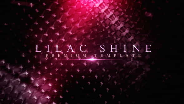 Lilac Shine - VideoHive 25151668