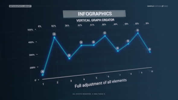 Infographics: Vertical Graph - VideoHive 38126635