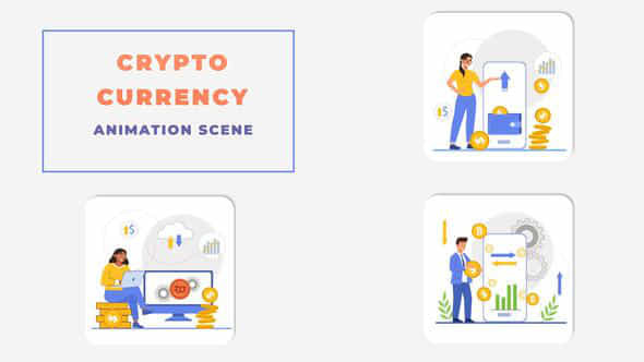 Bitcoin Crypto Currency - VideoHive 43721207