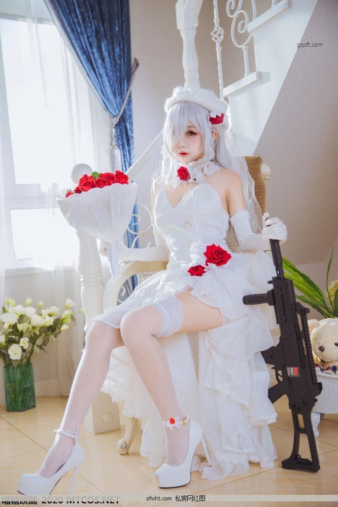 喵糖少女 少女私房 123期 花嫁COS[40P](129)