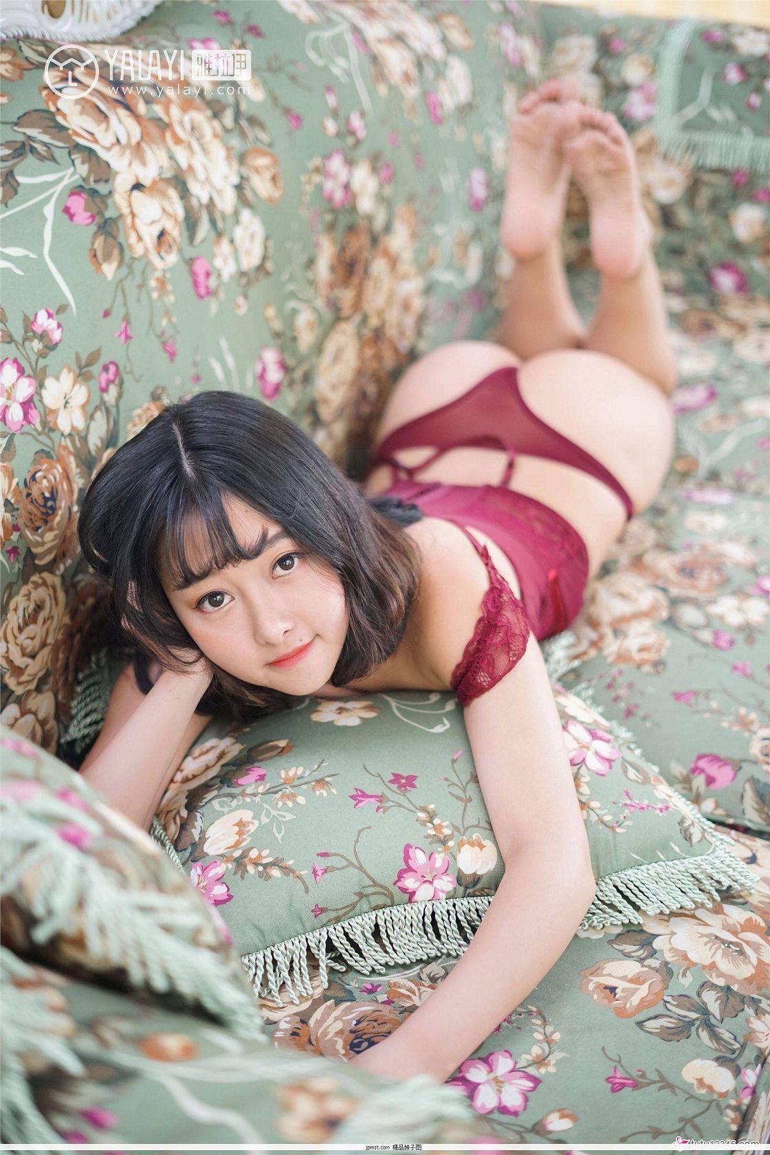 [YALAYI雅拉伊] 2018.12.28 NO.025 醉在红酒杯里 王小淼(20)