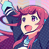 Chitose from Girlish Number cheering.