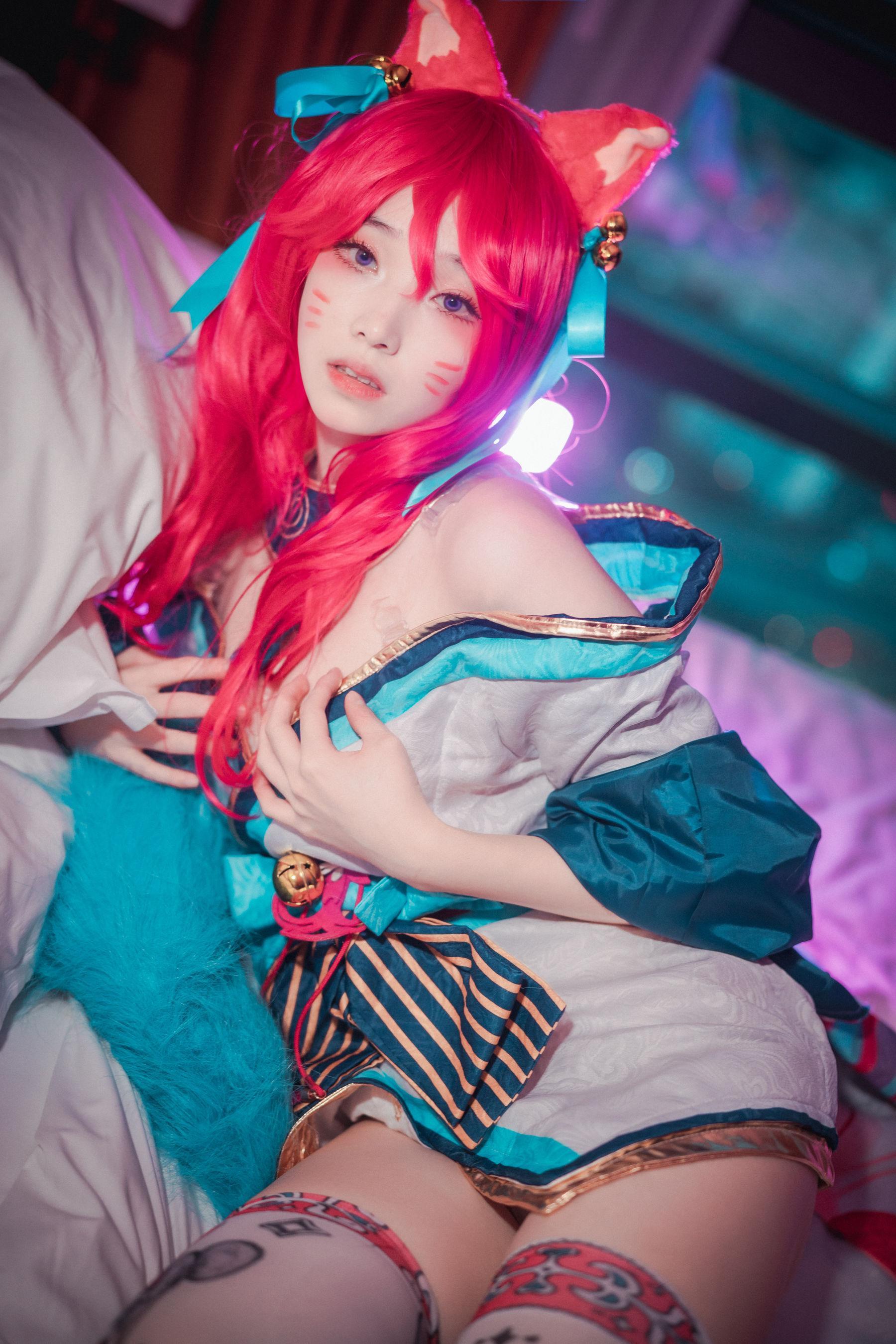 [DJAWA] BamBi – Spirit Blossom Ahri 写真套图(26)