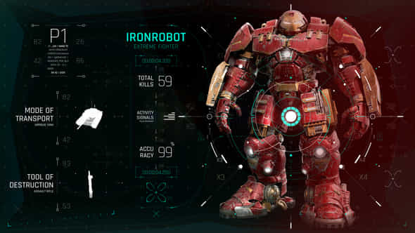 Hud Ui Game Warrior Screen 04 - VideoHive 54701401