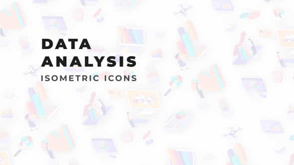 Data analysis - Isometric Icons - VideoHive 36117658