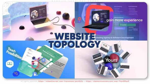 Website Topology Promo - VideoHive 34125827