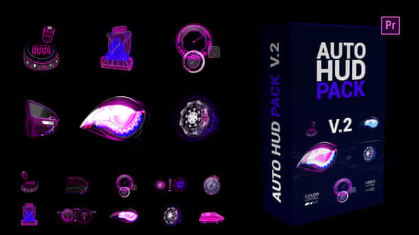 HUD AUTO Pack - VideoHive 43494851