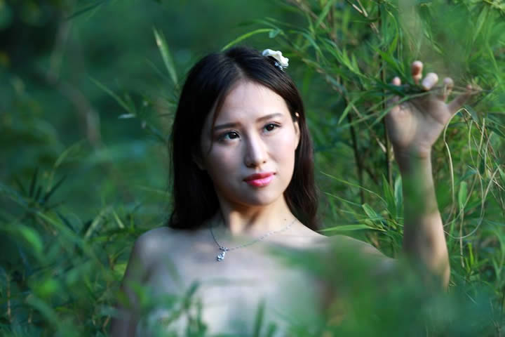 Need for beauty model Xiaolan private shot without holy light human body photo 20