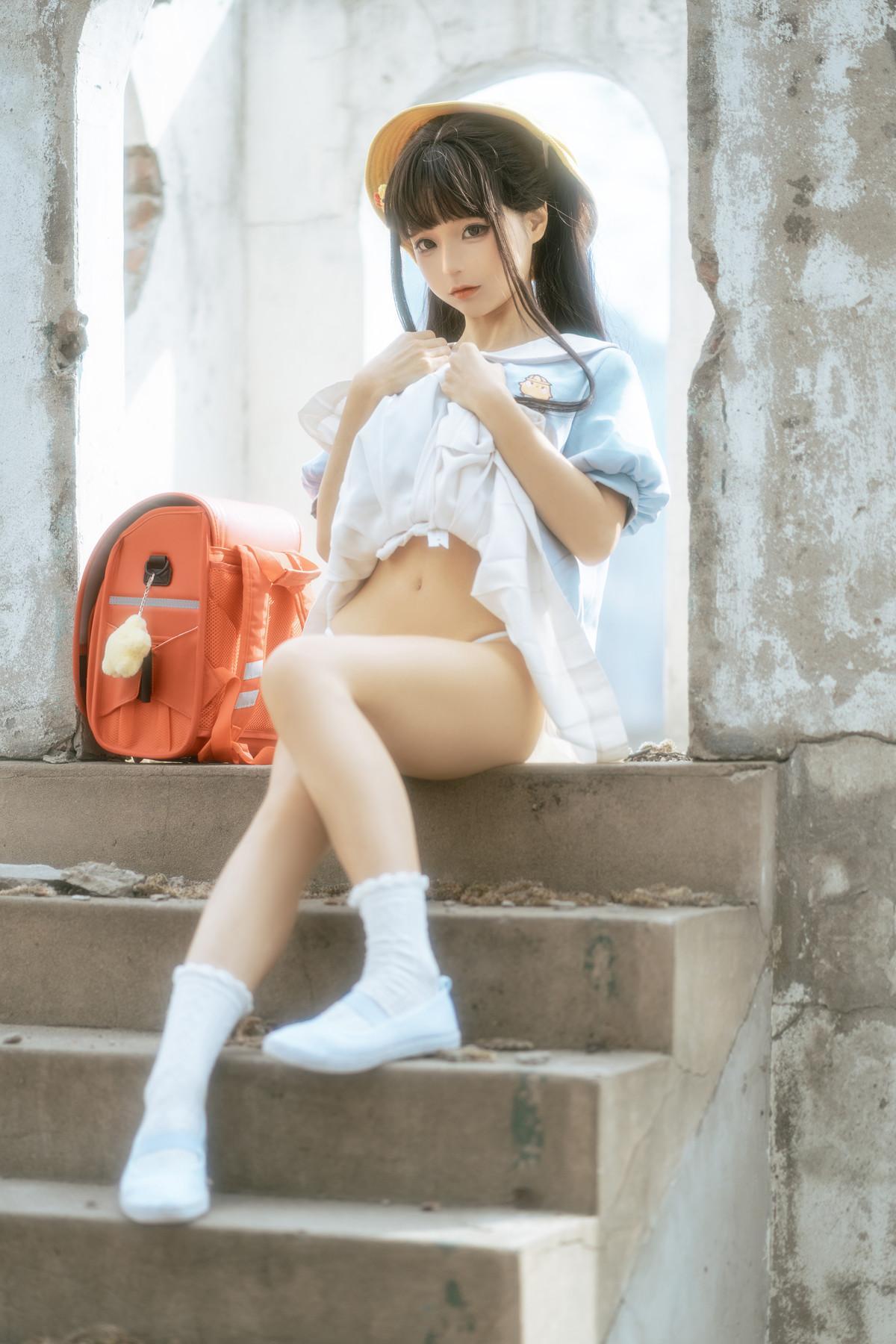 Cosplay 蠢沫沫 Chunmomo 小黄帽 绅士版 Set.01(36)