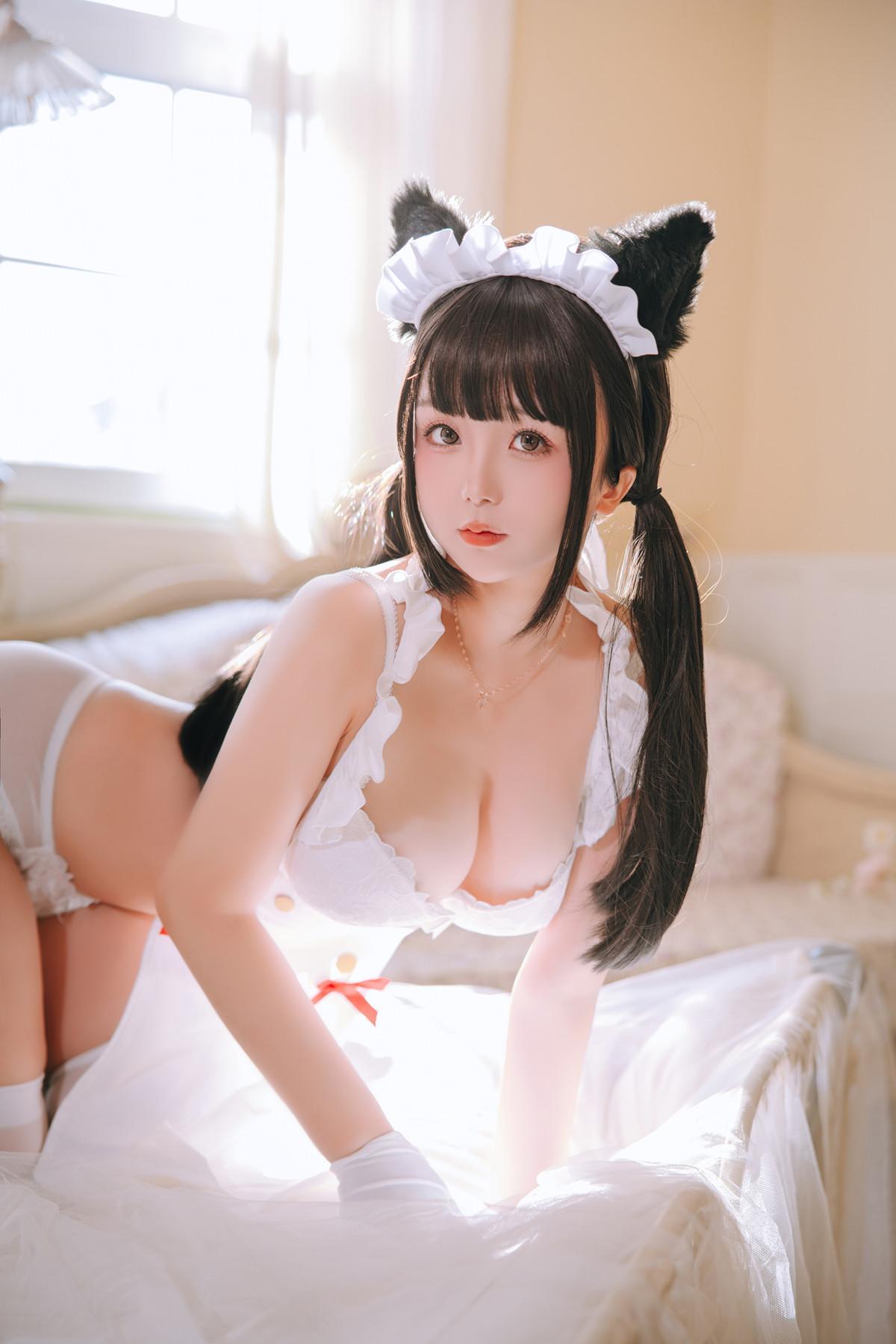 Cosplay Rinaijiao日奈娇 猫娘女仆 Set.01(22)