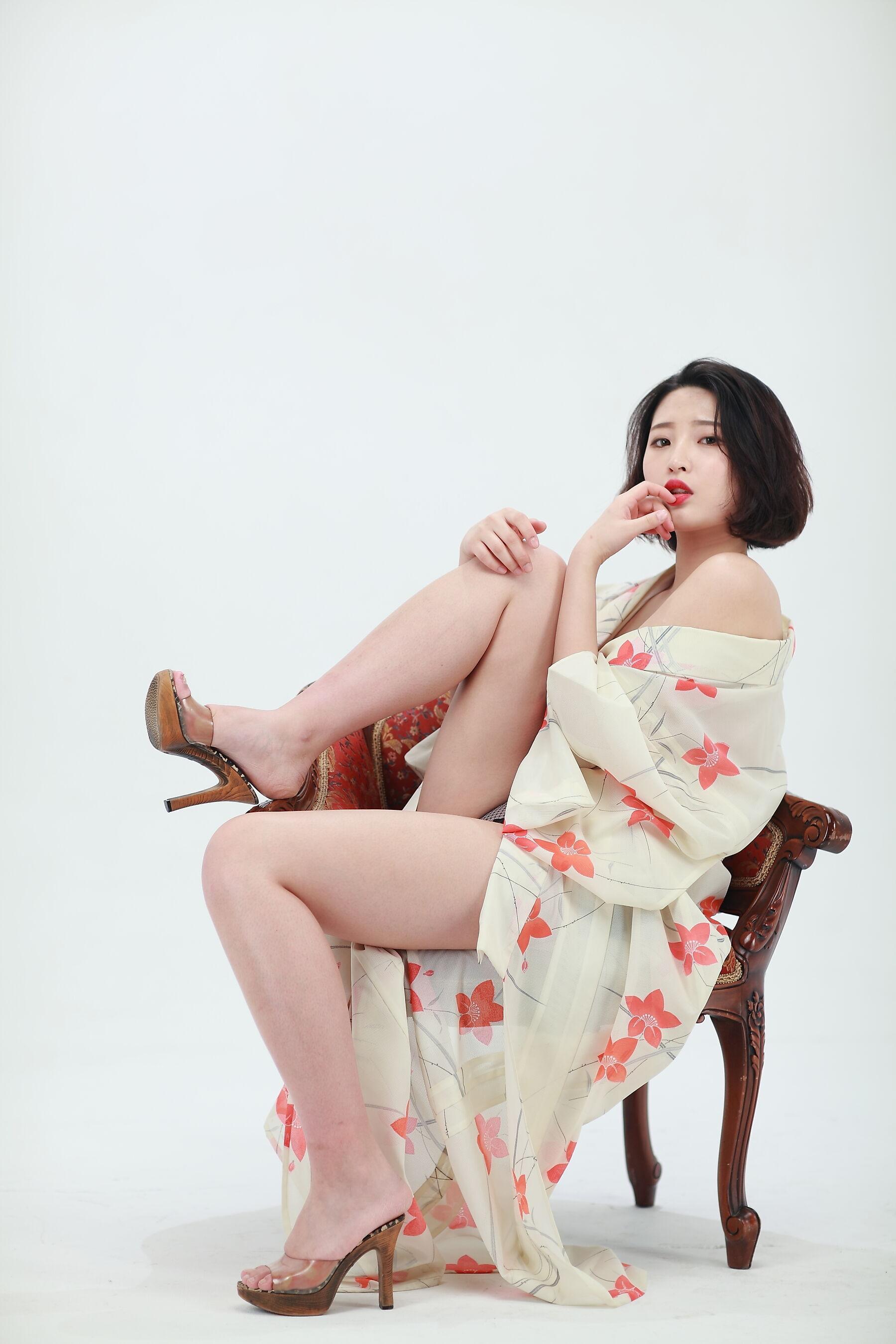 韩模人体 韩模尤娜（유나）人体私拍套图(29)